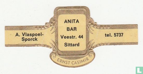 Anita Bar Veestr. 44 Sittard - A. Vlaspoel Sporck- tél. 5737 - Image 1