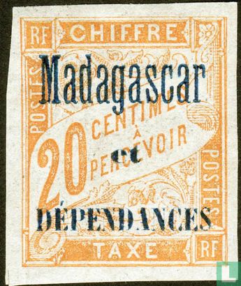 Type Duval, with overprint  