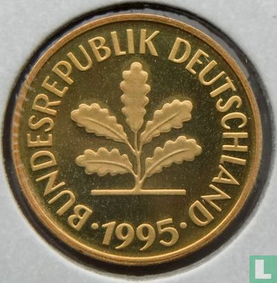 Duitsland 5 pfennig 1995 (G) - Afbeelding 1