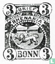 Wappen - Löwe mit Brief -Entwurf - Bild 3