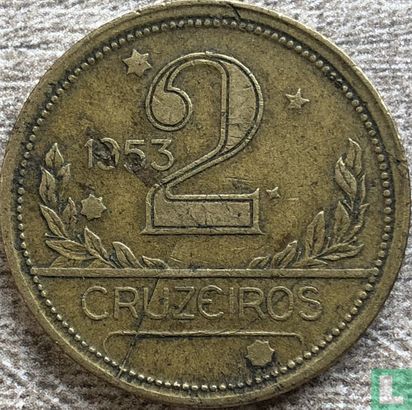 Brazilië 2 cruzeiros 1953 - Afbeelding 1