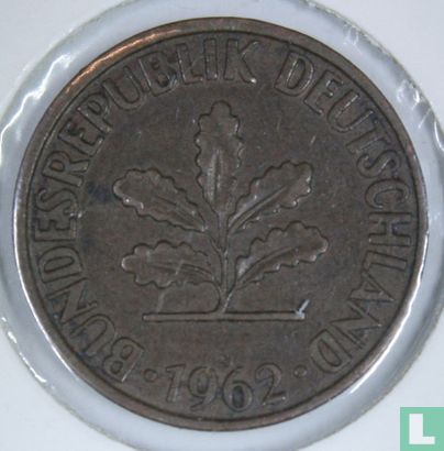Duitsland 2 pfennig 1962 (J) - Afbeelding 1