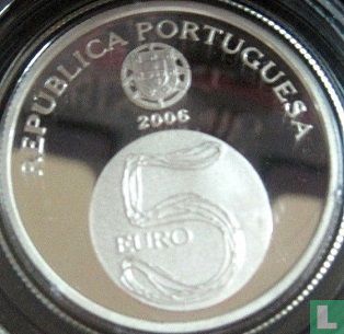 Portugal 5 euro 2006 (PROOF) "Alcobaça Monastery" - Afbeelding 1
