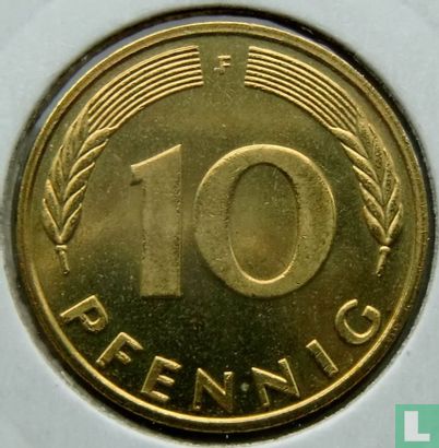 Duitsland 10 pfennig 1993 (F) - Afbeelding 2