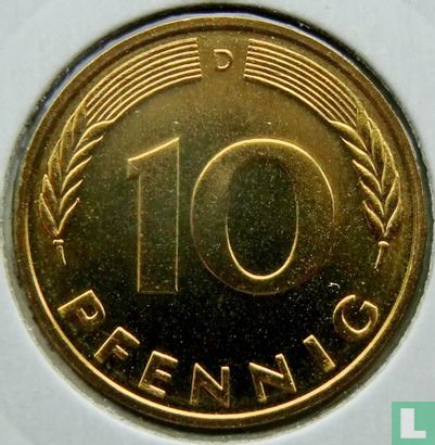 Germany 10 pfennig 1994 (D) - Image 2