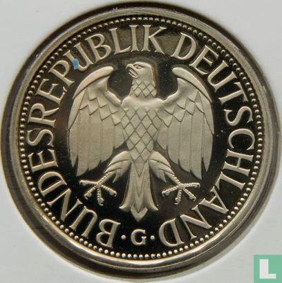 Deutschland 1 Mark 1980 (PP.- G) - Bild 2