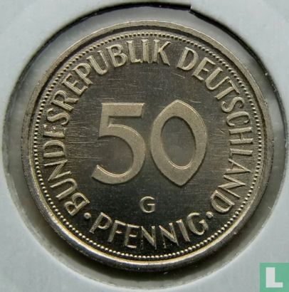 Germany 50 pfennig 1994 (G) - Image 2