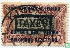 Surcharge "TAXES" sur les timbres de 1916