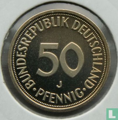 Duitsland 50 pfennig 1980 (PROOF - J) - Afbeelding 2