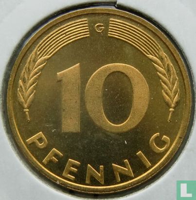 Germany 10 pfennig 1994 (G) - Image 2