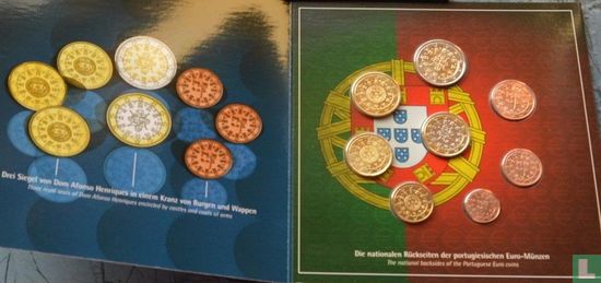 Portugal jaarset 2002 "The Euro coin set of Portugal" - Afbeelding 3