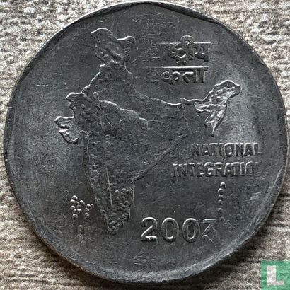 India 2 rupees 2003 (Calcutta) - Image 1