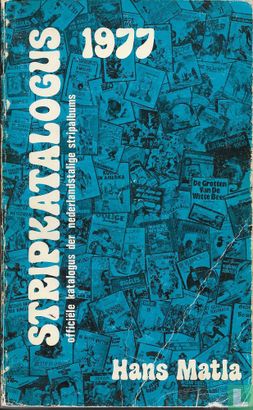 Stripkatalogus 1977 - Officiële katalogus der Nederlandstalige stripalbums - Afbeelding 1