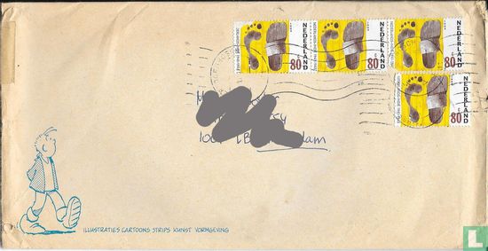 Postkantoor onbepaald - Bajo enveloppe - Afbeelding 1