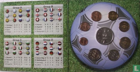Portugal mint set 2004 "2004 European Football Championship in Portugal" - Image 3