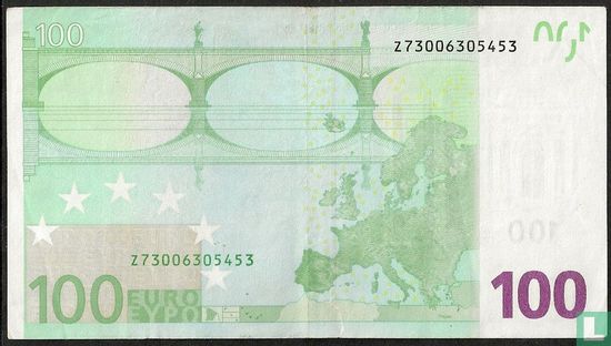 Eurozone 100 euro Z-T-Du - Afbeelding 2
