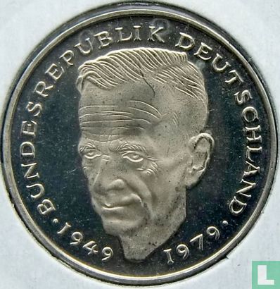 Germany 2 mark 1993 (A - Kurt Schumacher) - Image 2
