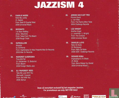 Jazzism 4 2008  - Afbeelding 2