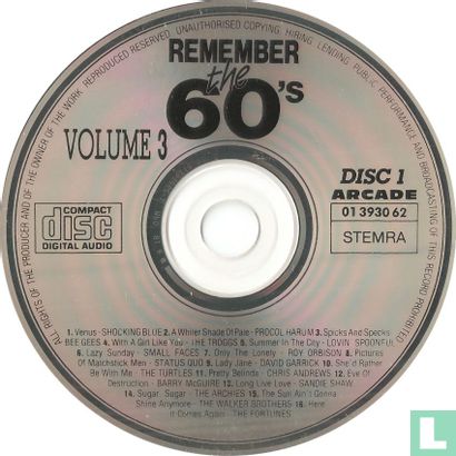 Remember The 60's - Volume 3 (32 Golden Oldies)  - Bild 3