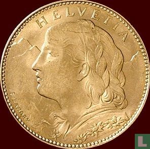 Zwitserland 10 francs 1916 - Afbeelding 2