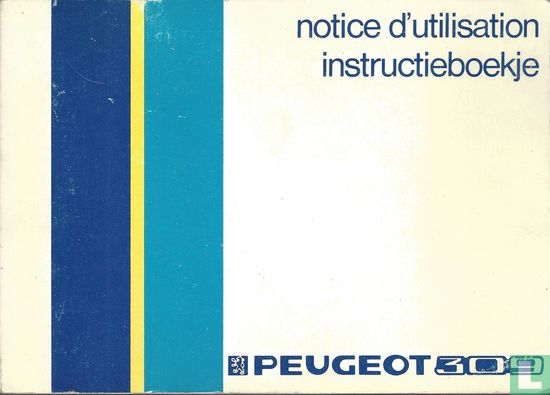 Notice d'utilisation / Instructieboekje Peugeot 309  - Afbeelding 1