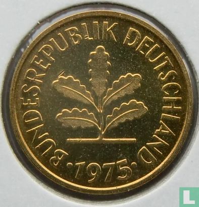 Allemagne 5 pfennig 1975 (F) - Image 1