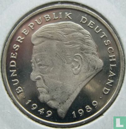 Deutschland 2 Mark 1994 (A - Franz Josef Strauss) - Bild 2