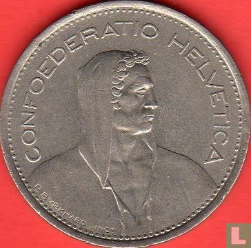 Zwitserland 5 francs 1974 - Afbeelding 2