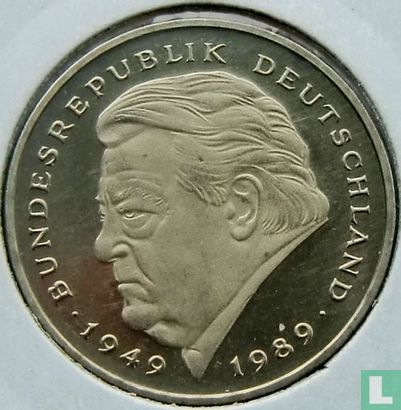 Germany 2 mark 1994 (G - Franz Joseph Strauss) - Image 2