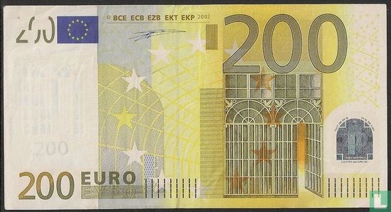 Zone euro 200 euros Z-T-Du - Image 1