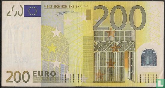 Zone euro 200 euros - Image 1