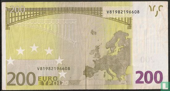 Eurozone 200 euro V-T-Du - Afbeelding 2