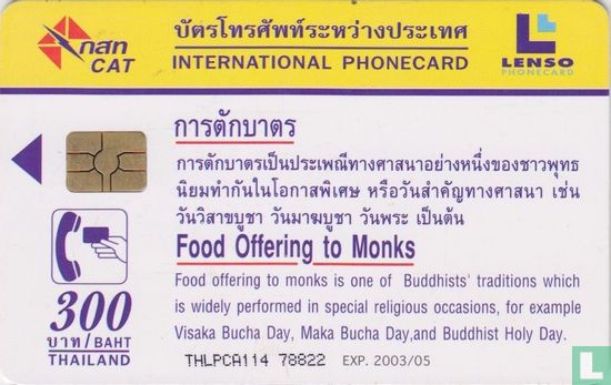 Food Offering to Monks - Afbeelding 2