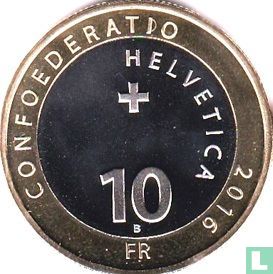 Zwitserland 10 francs 2016 "Alpine flora" - Afbeelding 1