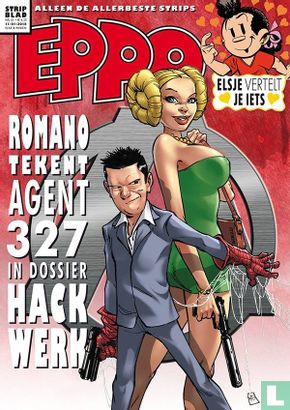 Molenaar, Romano - Original cover Eppo - Agent 327 - File Hackwerk (2018) - Image 3
