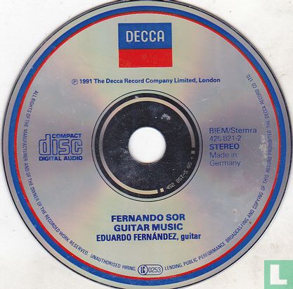 Fernando Sor Guitar music - Afbeelding 3