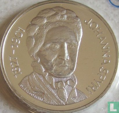 Suisse 20 francs 2001 "100th anniversary of the death of Johanna Spyri" - Image 2