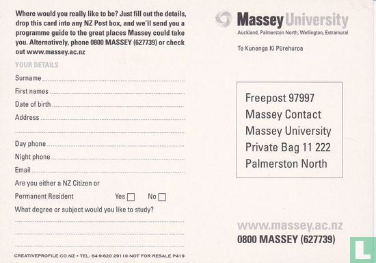 P419 - Massey University - Afbeelding 2