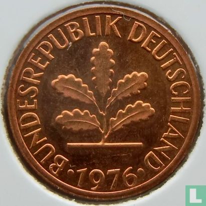 Deutschland 1 Pfennig 1976 (J) - Bild 1