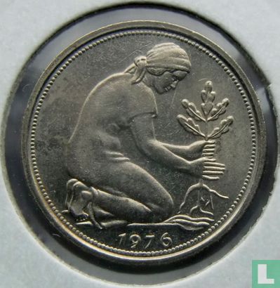 Deutschland 50 Pfennig 1976 (F) - Bild 1
