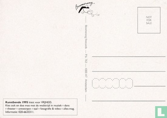 S000044 - Kunstbende 1995 ´Vrijheid´ - Afbeelding 2