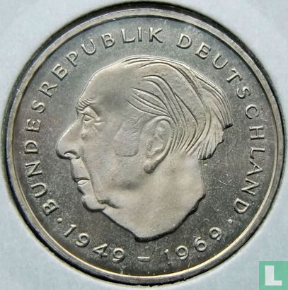 Germany 2 mark 1976 (J - Theodor Heuss) - Image 2