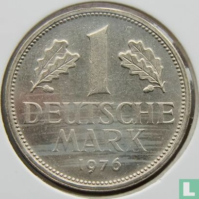 Duitsland 1 mark 1976 (F) - Afbeelding 1
