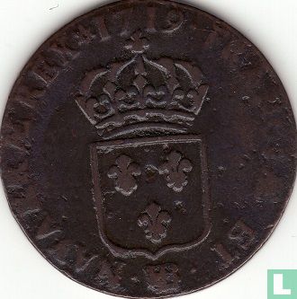 Frankreich 1 Sol 1719 (BB) - Bild 1