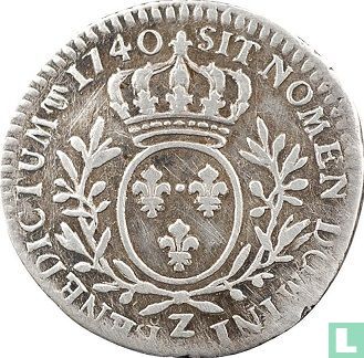 Frankrijk 1/10 écu 1740 (Z) - Afbeelding 1