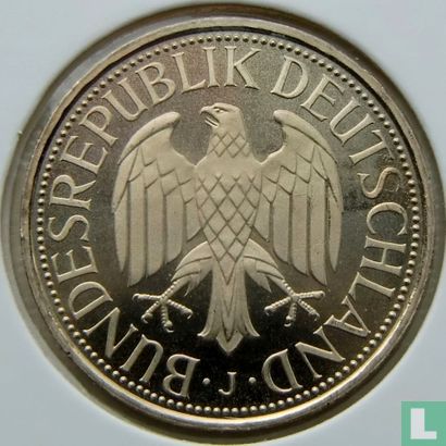 Deutschland 1 Mark 1993 (J) - Bild 2