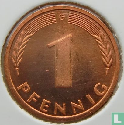 Duitsland 1 pfennig 1994 (G) - Afbeelding 2