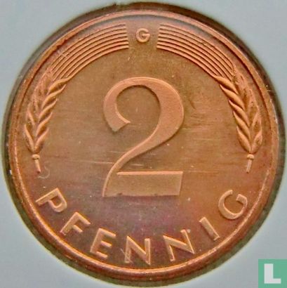 Deutschland 2 Pfennig 2000 (G) - Bild 2