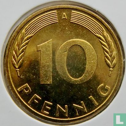 Duitsland 10 pfennig 2000 (A) - Afbeelding 2