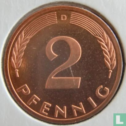 Deutschland 2 Pfennig 1998 (D) - Bild 2